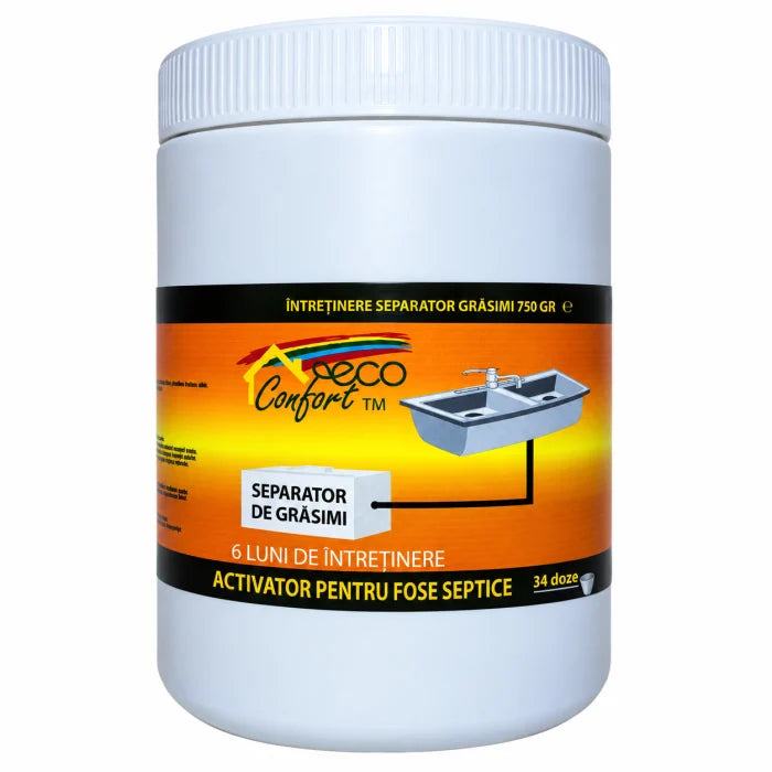 Activator pentru întreținerea separatoarelor de grăsimi, 750 g