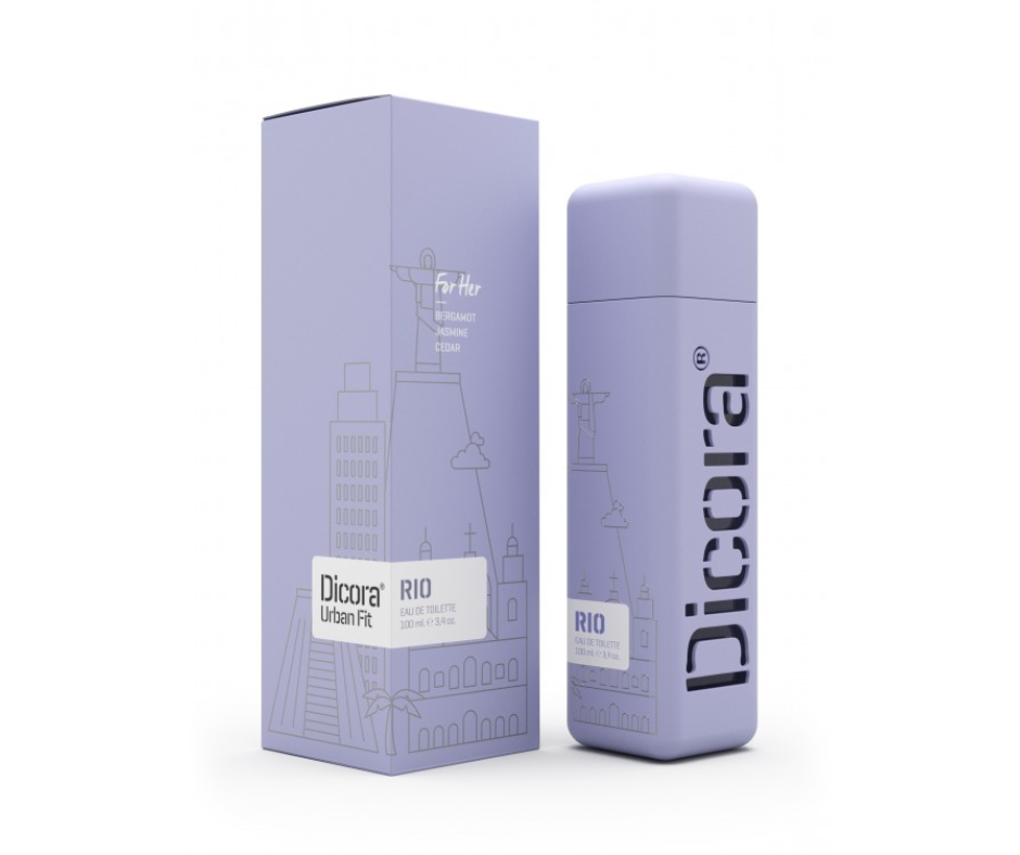 Apa de toaleta pentru femei, Rio, 100 ml