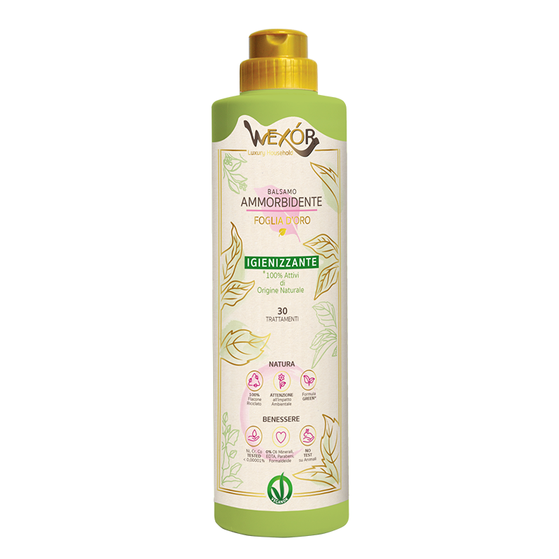 Balsam de rufe igienizant si parfumat Foglia D'Oro Veganok,750ml