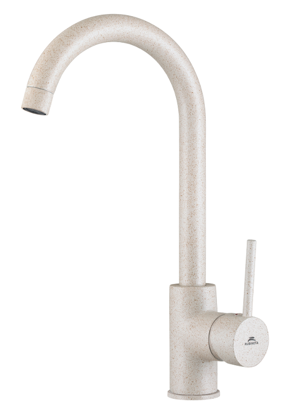 Baterie pentru bucatarie, serie AXE 33 ( BG), design premium, Rubineta