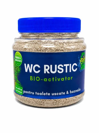 BIO-activator concentrat WC RUSTIC, pentru toalete uscate & haznale, 750 g - BioZone