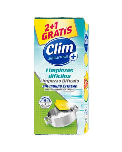 Burete abraziv antibacterian pentru bucatarie,3buc/set