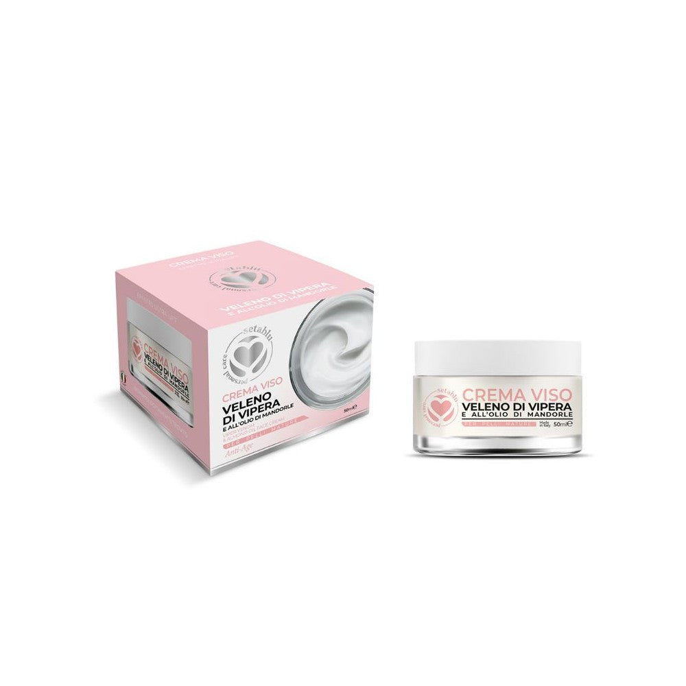 Crema de fata pentru ten matur ,cu ser de vipera si ulei de migdale,50ml