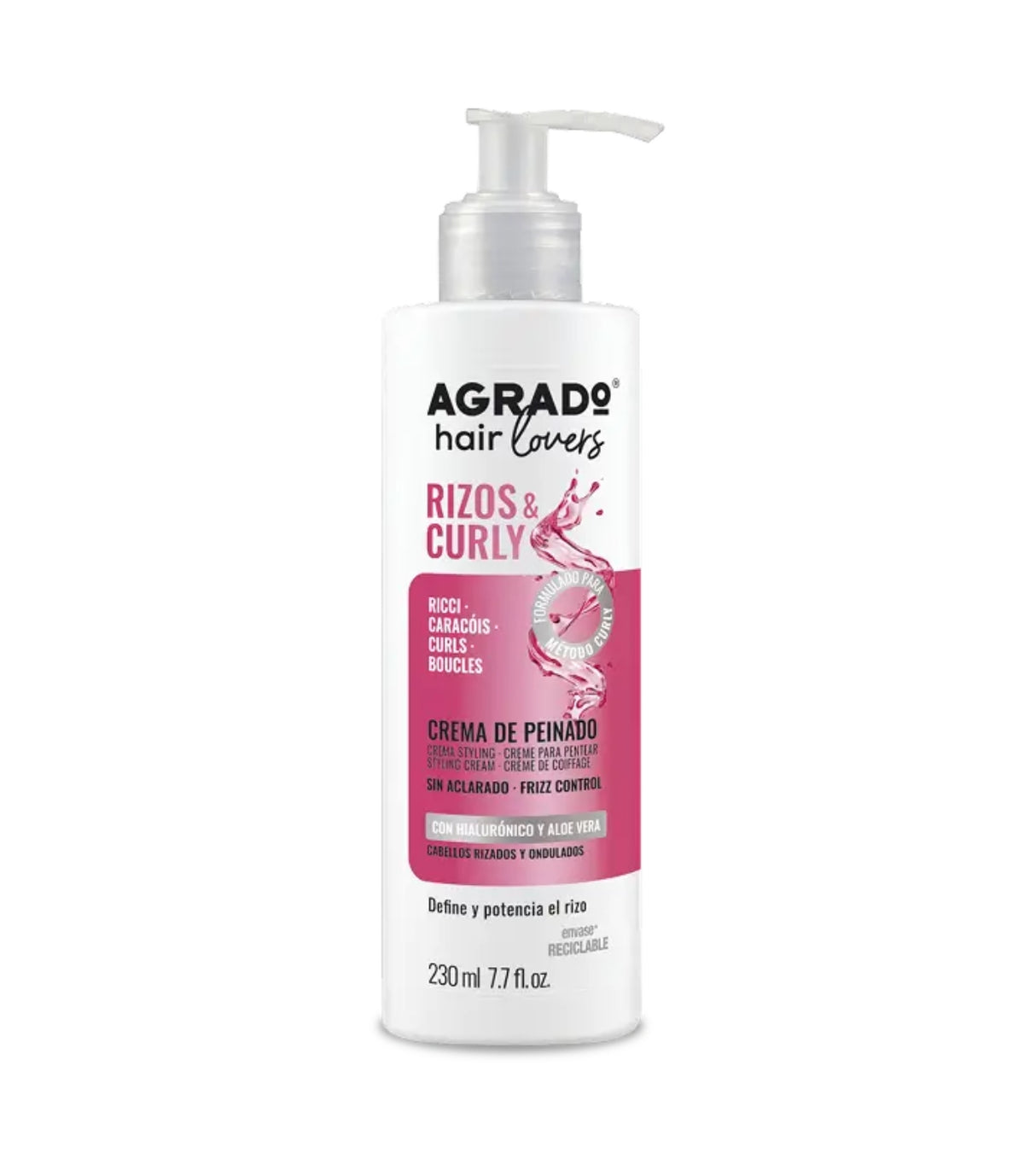 Crema hidratanta pentru par cret si ondulat, 230 ml