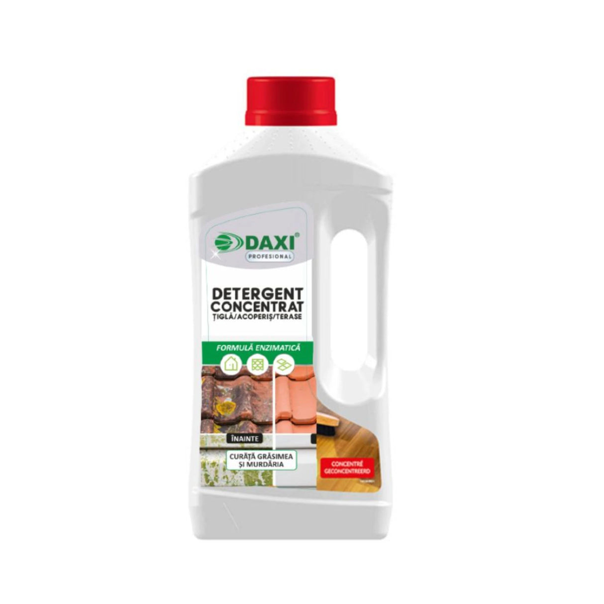 Detergent concentrat pentru curatare tigla, acoperis si terase,1 L