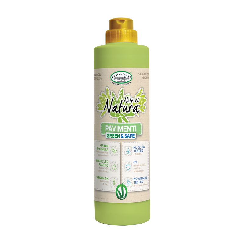 Detergent vegan concentrat pentru pardoseli, 750ml