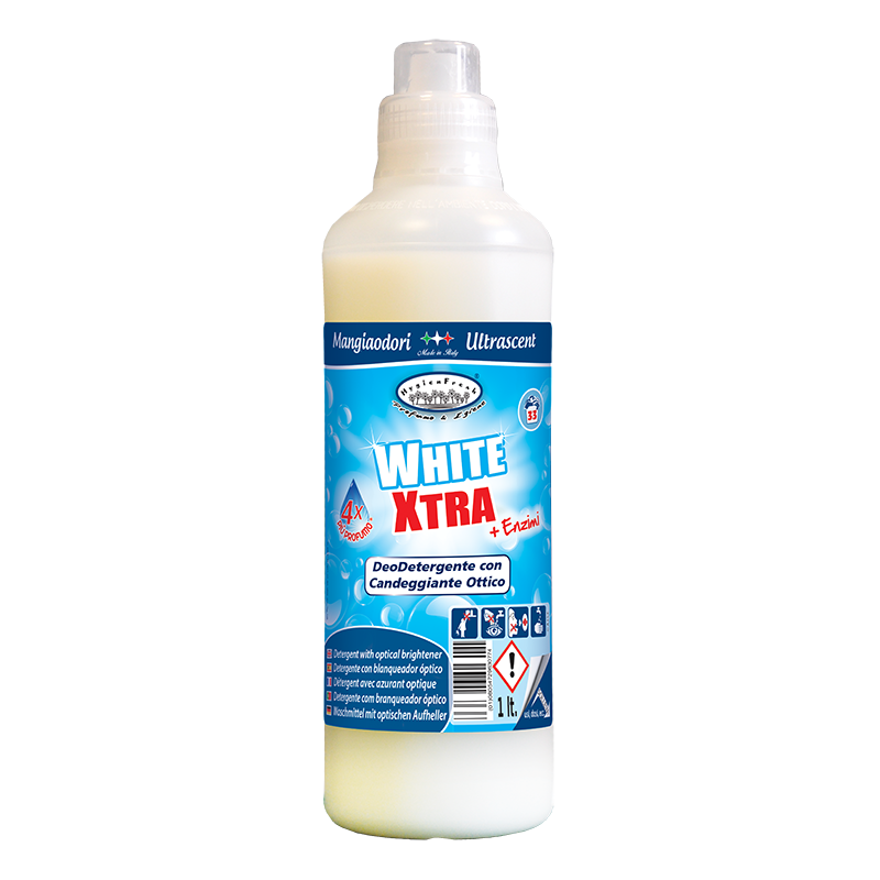 Detergent enzimatic pentru rufe Xtra Alb 1L
