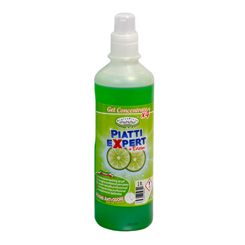 Detergent de vase,gel,ultra-concentrat, lamaie verde Piatti Expert, 1L