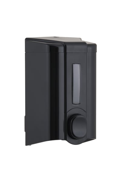 Dozator sapun lichid,negru,500ml,Vialli, Cod S2B