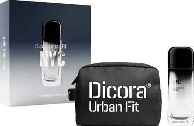EDT Set man EDT Dicora Urban Fit NYC 150ml + geanta cosmetica