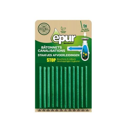 Betisoare bio pentru desfundare scurgere baie/bucatarie,12*2g