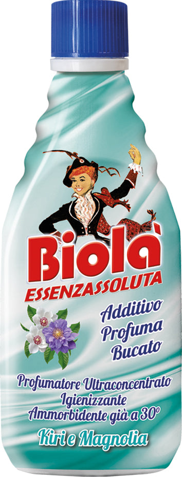 Esenta de parfum pentru rufe ultra concentrata cu proprietati de balsam,Kiwi si Magnolie,Biola,300 ml