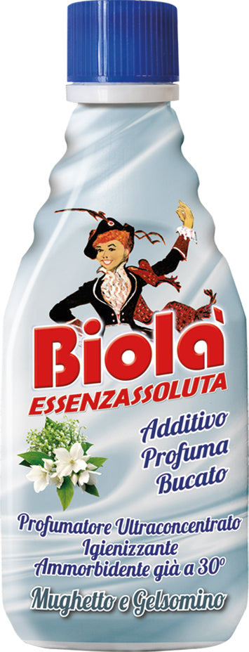 Esenta de parfum pentru rufe ultra concentrata si cu proprietati de balsam,Crin si Iasomie,Biola,300 ml