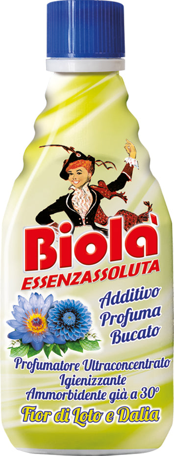 Esenta de parfum pentru rufe ultra concentrata si cu proprietati de balsam,Floare de Lotus si Dalie,Biola,300 ml