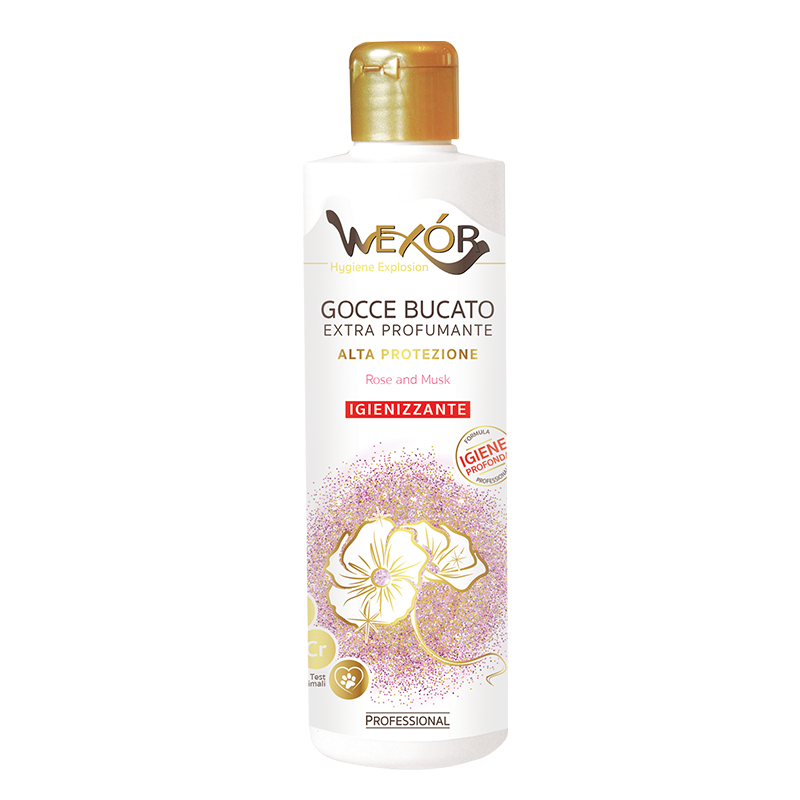 Esenta igienizanta de rufe Drop by drop Trandafir si Mosc, 235ml