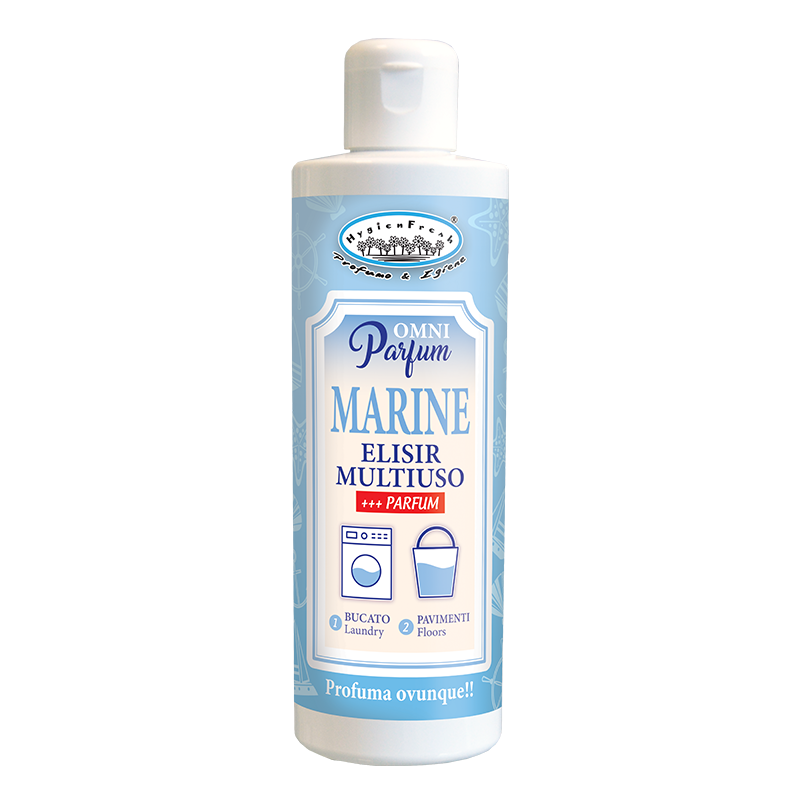 Esenta parfum multifunctional: odorizant, rufe, pardoseli, odorizant camera, OmniParfum Marine Fresh 235ml