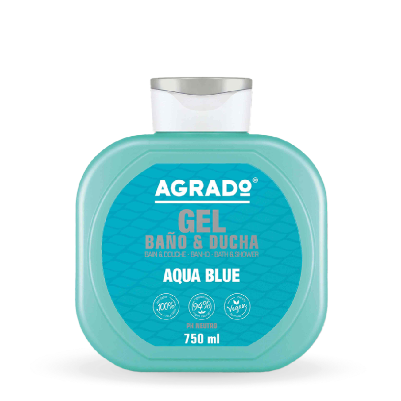 Gel de dus Aqua Blue,750ml