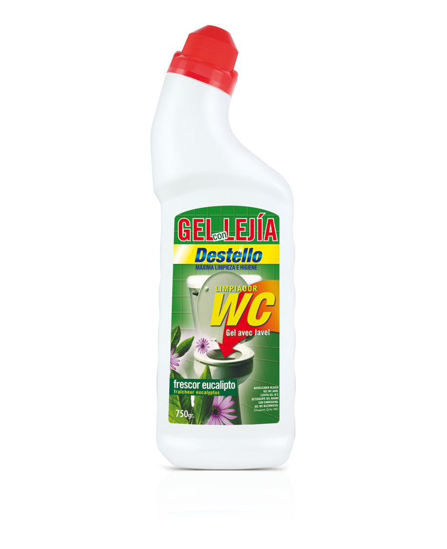 Gel pentru igienizant si curatat WC, cu eucalipt, 750 ml