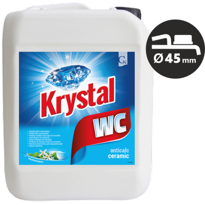 KRYSTAL WC Detartrant forte pentru ceramică, albastru 5l