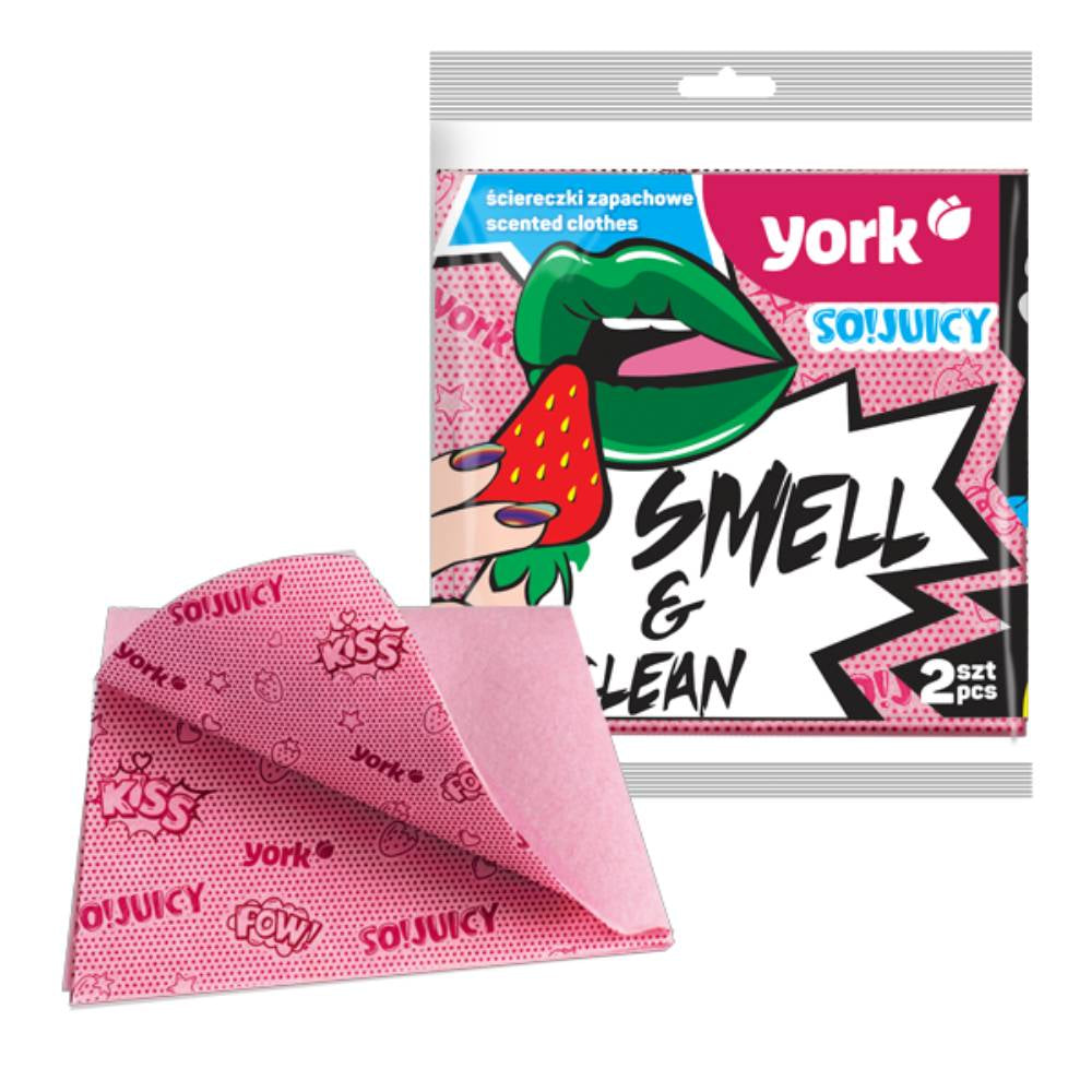 Laveta universala parfumata So! Juicy Strawberries, 2buc/set