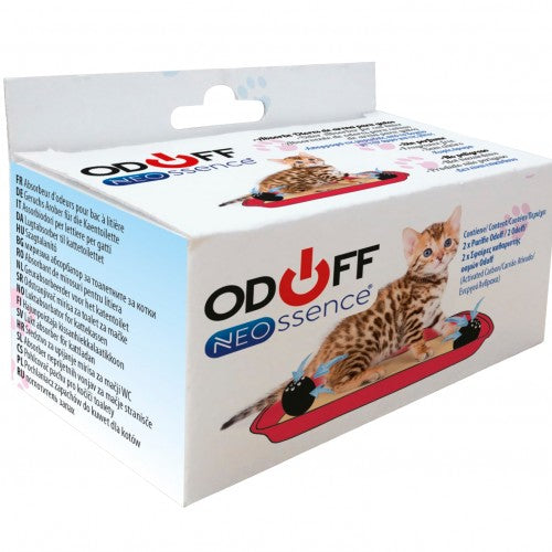 Neutralizator si absorbant de miros pentru litiera pisicii, 2 sfere/set