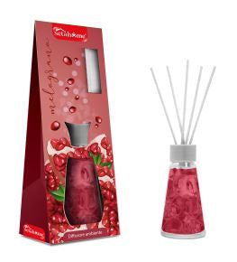 Odorizant camera cu bete de ratan-Rodie 75ml