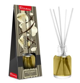 Odorizant camera cu bete de ratan-Vanilie si cocos 30ml