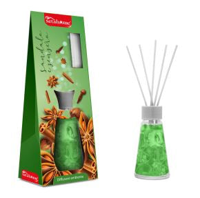 Odorizant camera cu bete ratan-Santal si scortisoara,75ml