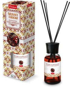 Odorizant de cameră cu bețe de ratan Imperial Rose, 125 ml
