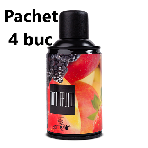 Pachet Spring Air 4 rezerve odorizante Tutti Frutti- Spring Air