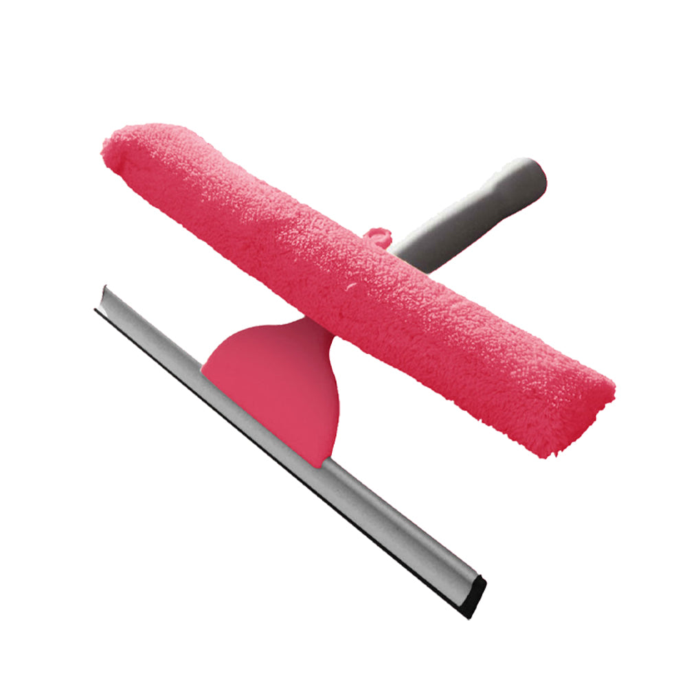 Racleta microfibra pentru geam cu lamela si stergator