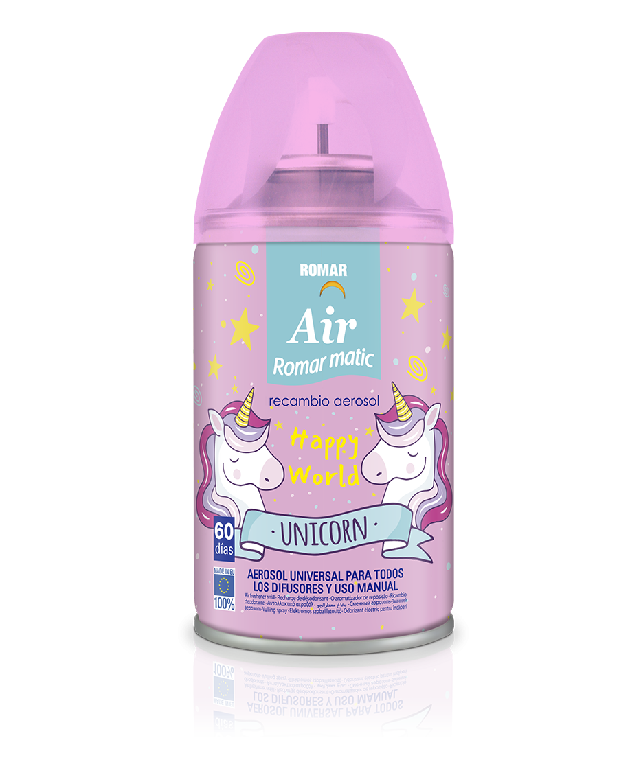 Spray odorizant pentru camera tip Air Wick Happy World Unicorn,335cc