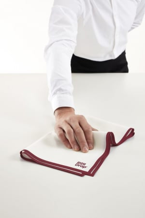 Rola lavete 100% bumbac 40x64 cm, cu margini diferite culori (10 buc) - Roll Drap