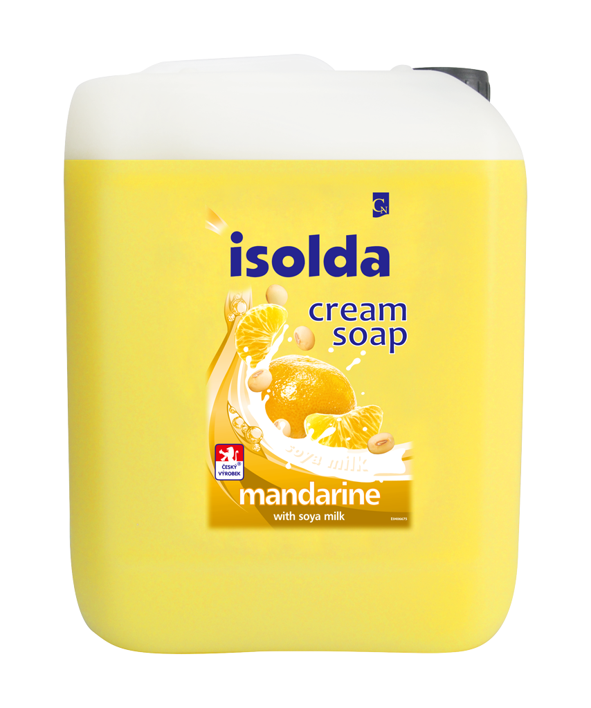 Sapun lichid cu parfum de mandarine si soia,5l