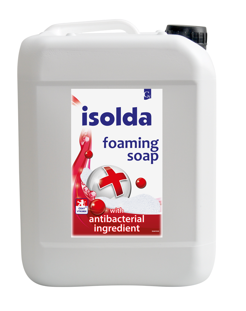 Sapun spuma cu ingrediente antibaceriene,5l