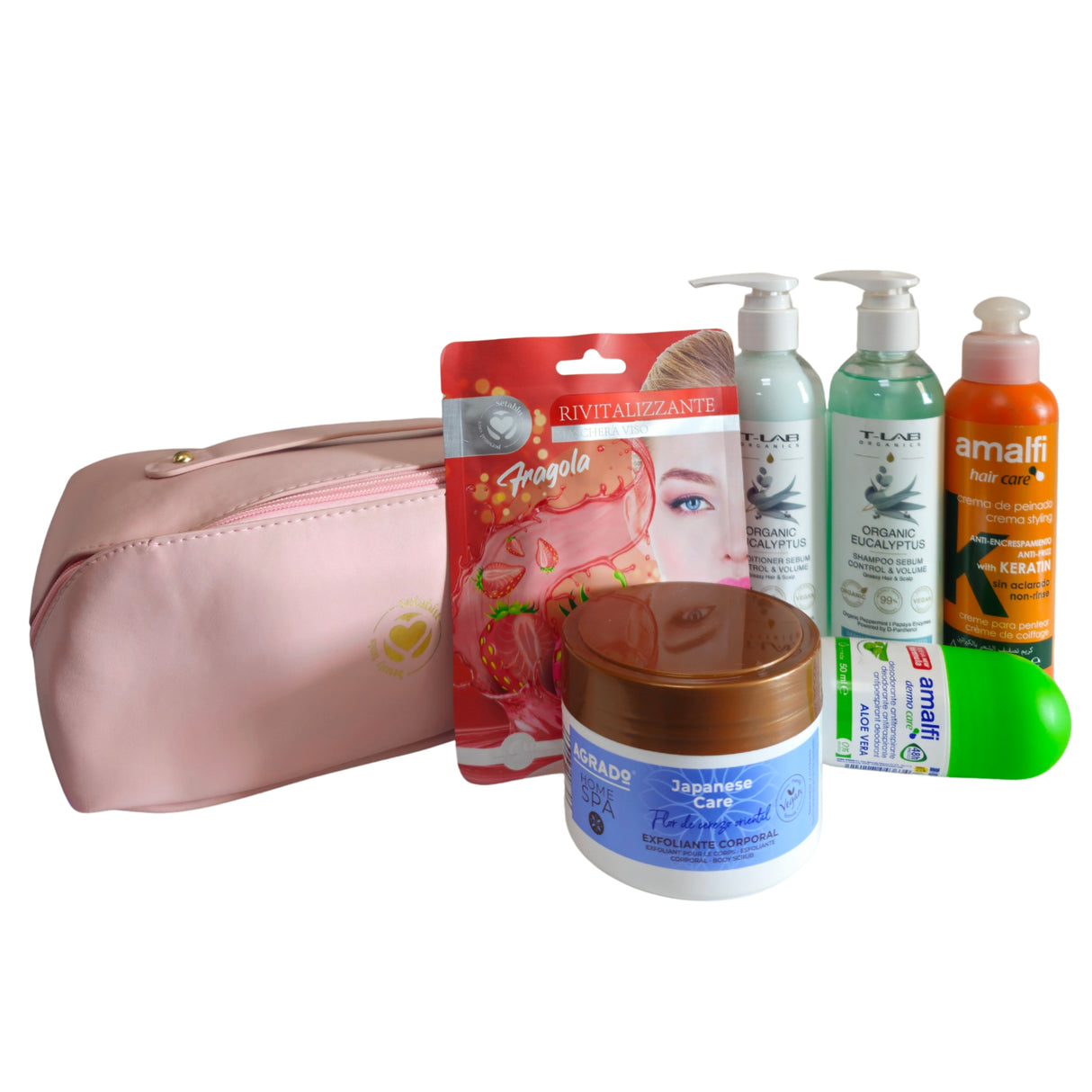 Set cadou borseta dama roz nr. 25