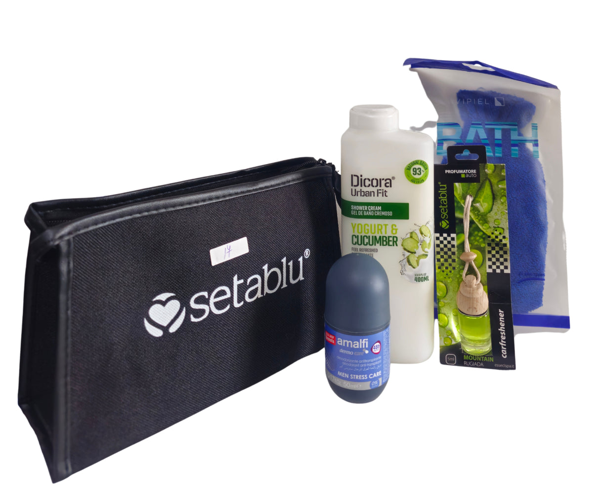 Set cadou borseta pentru barbati negru nr. 17