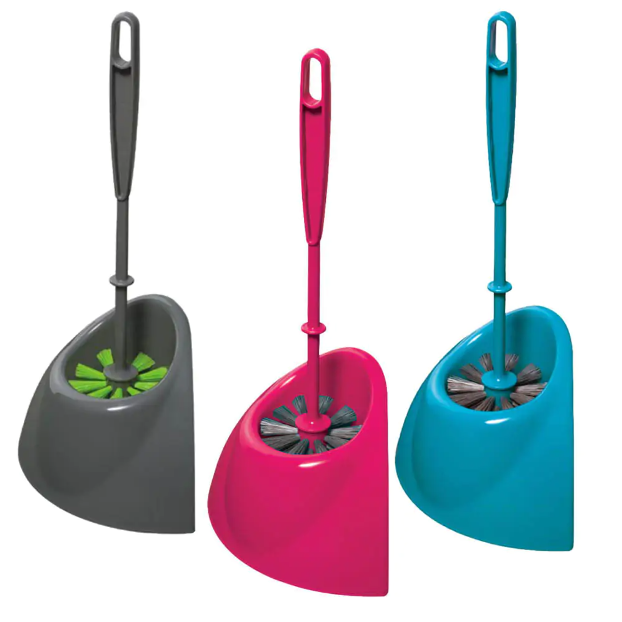 Set perie wc +suport pentru colt