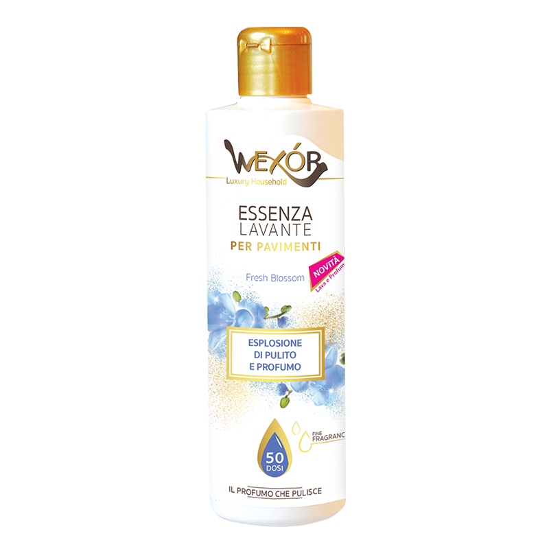 Solutie concentrata pentru pardoseli, puternic parfumata Fresh Blossom,235ml