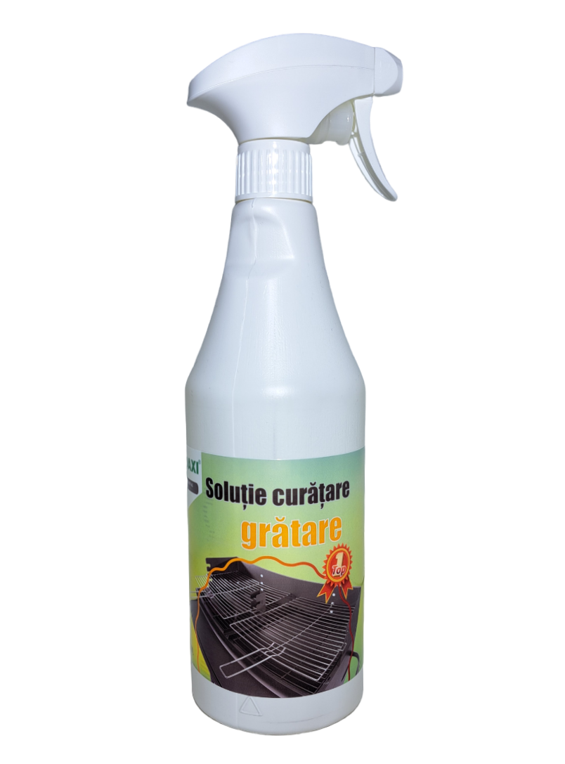 Solutie profesionala cu pulverizator pentru curatarea gratarelor exterioare ,750ml