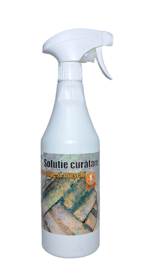 Solutie profesionala pentru curatare urme de alge si muschi, 750ml