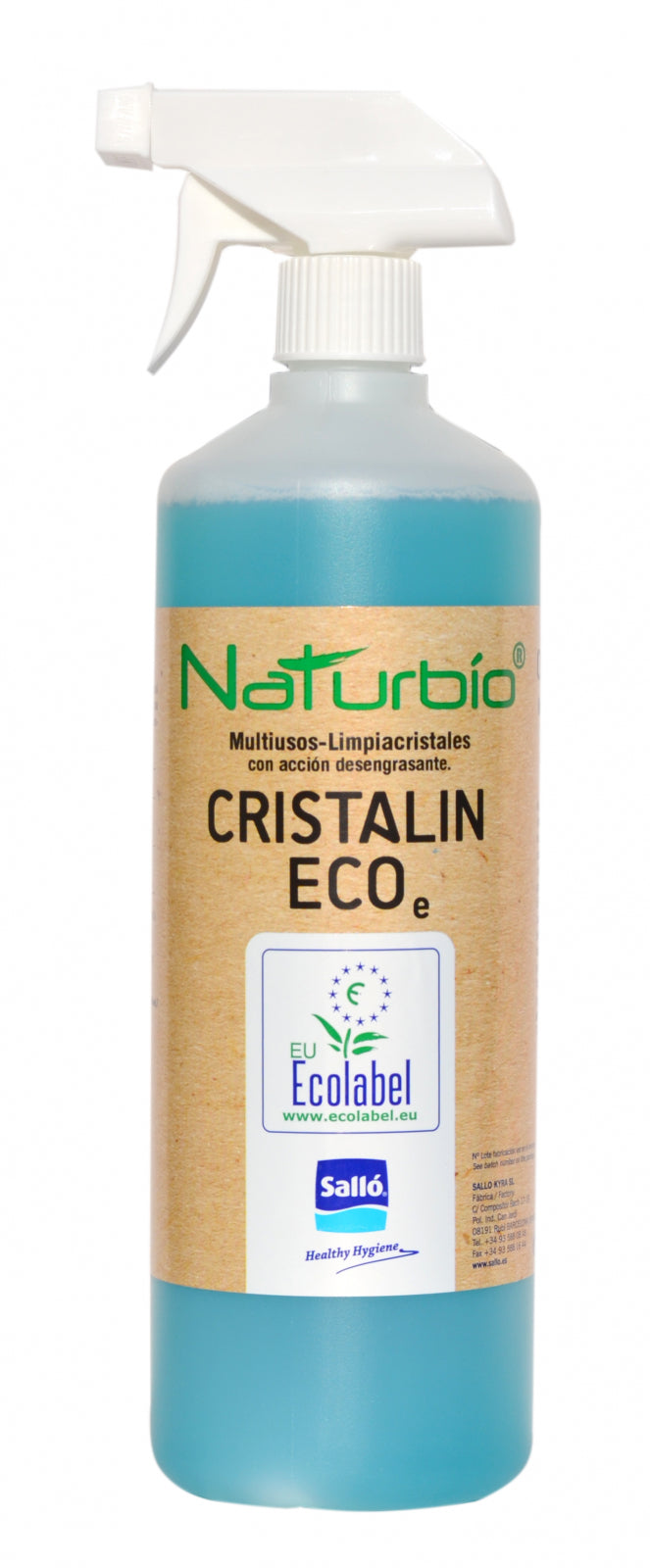 Solutie concentrata pentru curatarea multisuprafetelor si a sticlei, Cristalin, 1L