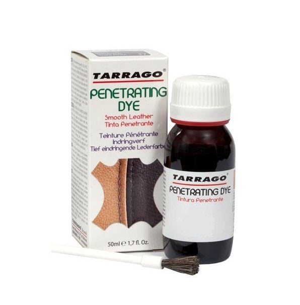 Vopsea pentru articole din piele, Tarago, cu putere mare de colorare Maro inchis 50ml