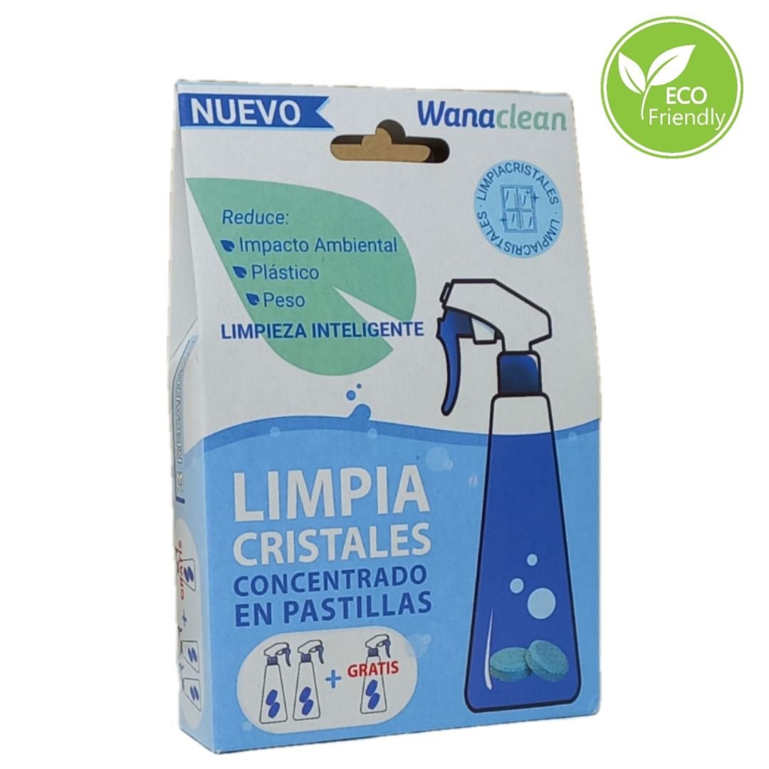 Tablete concentrate eco-friendly pentru curatarea geamurilor, 6buc/set