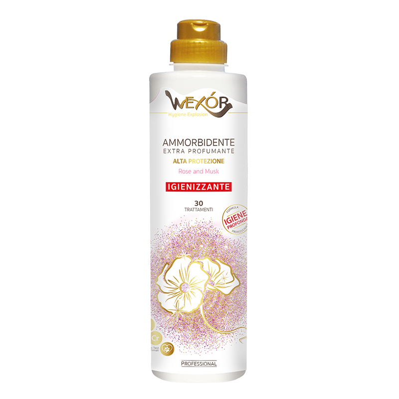 Balsam de rufe igienizant Trandafir si Mosc, 750ml