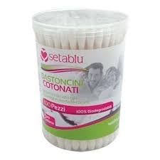 Betisoare urechi bumbac, 100buc/cut
