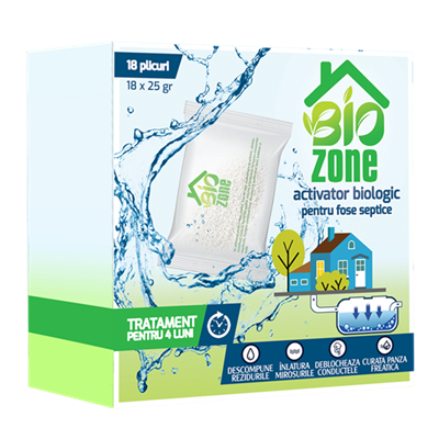 Activator biologic pentru fose septice,18 plicuri, tratament 4 luni