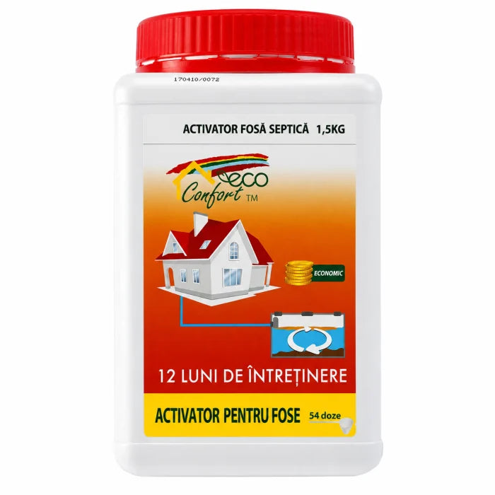 Activator pentru fose septice, 54 doze, tratament 12 luni