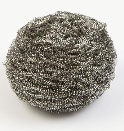 Burete inox spiralat abraziv pentru vase, 40gr