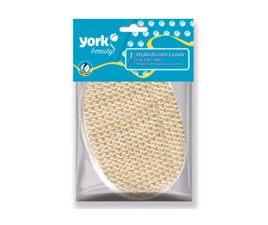 Burete de masaj pentru baie, din sisal, York